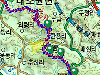가섭지맥1(분기점-쇠실고개..