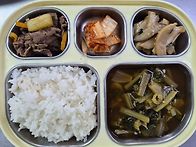 8월31일 월요일 급식식단