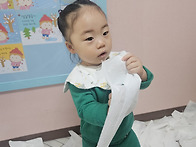 12/10 아기반에 눈이내려요..