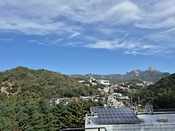 인왕산 북한산 자락에서