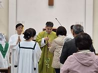 연중 제29주일. 교중미사 ..