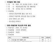 2025 건국동 주민총회 개..
