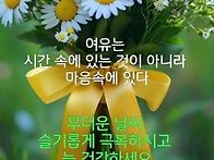 🌼여유
