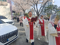 주님 수난 성지 가지 축복..