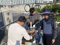 옥상바비큐파티