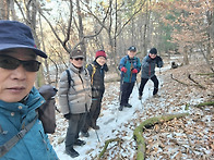 雪景즐기러 앞산으..