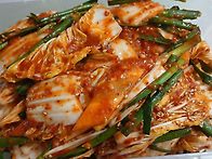 알배추 겉절이 담..