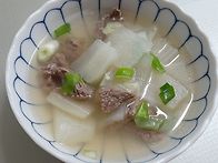 따끈하게 소고기무국