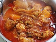 묵은지 토종닭볶음