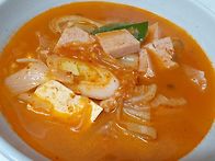 사골육수 부대찌개