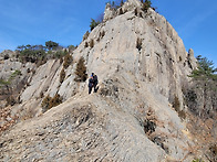 쇠뿔바위봉 (손영남부대장..