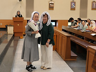 김경숙 글라라 수녀님 영명..