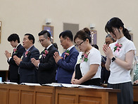 성모 승천 대축일, 세례식..