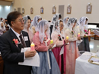주님 부활 대축일, 세례식..