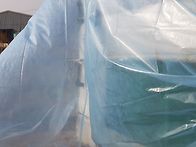 하우스비닐 덧씌우기