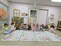 모양스티커로 교실..