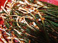 석박지와 파김치