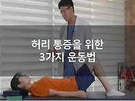 허리 통증을 위한 3가지 ..