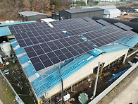 증평 100kw급 태양광발전소