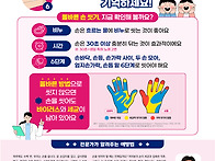 6월 손씻기는 "비..