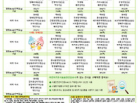 8월 식단표