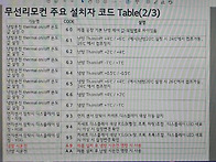 무선리모컨설정