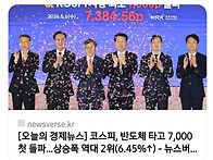 오늘의 경제뉴스] 코스피,..