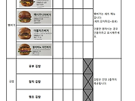 Re: 식사 매뉴 안..
