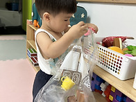 7월9일 목요일 건조대가 아늑한 놀이 공간..