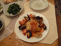 남편이 만든 파스타 Cap..