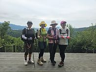 8월30일 청계산 산림욕장길