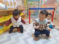 새싹반 3주놀이(공으로 놀..