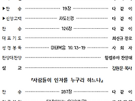 8월 23일 주보