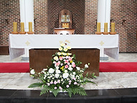 제대 꽃꽂이 - 부활 제3주..