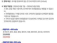 한국 출발 국제선..