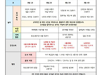 8월 월간보육계획안