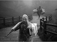 황산에서.