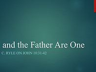 I and the Father A..