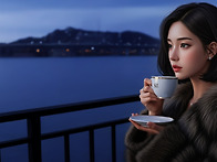 테라스에서 커피 한잔2(1..