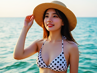 비키니와 밀짚모자3