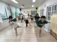 밝은덕 어린이들 여름 들살..