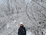 한라산의 겨울~