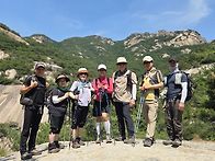 6월13일 북한산여름산행 ..