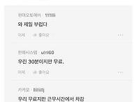 회사에 자랑할만한 복지 ..