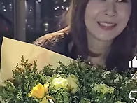 더트롯쇼 퇴근길에서 꽃이..