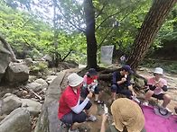 도봉산 계곡 물놀..