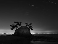 비인 선도리 해변 장노출