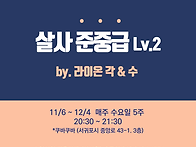 2024- 11월) 살사 준중급..