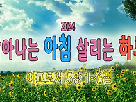 [2024 살아나는아..