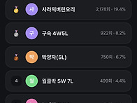 2026년 8월 채팅순위 TO..